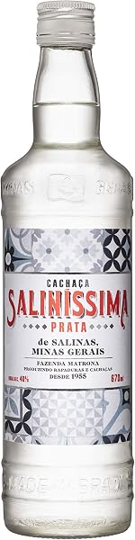 Saliníssima Cachaça Prata 670ml