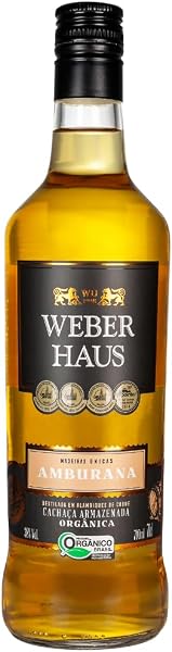 Weber Haus Cachaça Orgânica Amburana 700ml